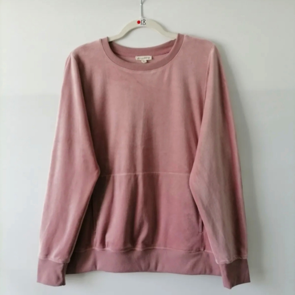 Jane + Delancey Velour Pull Over